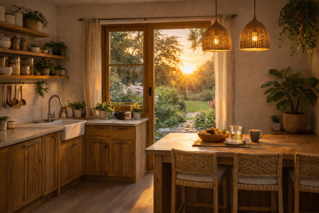Kuchnia biophilic design